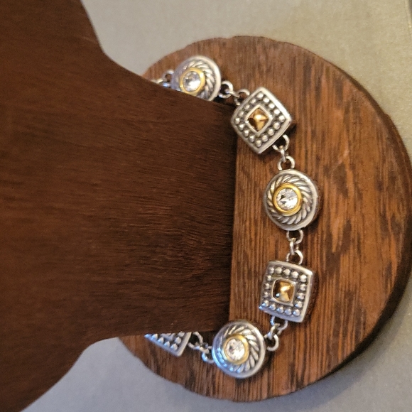 Brighton Jewelry - Brighton Bracelet Silver & Gold Plated reversible